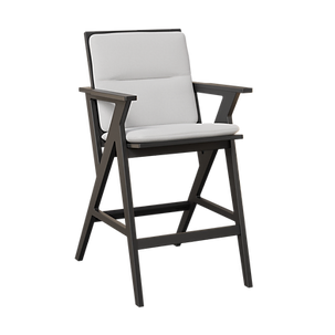 Kinsley Bar Height Arm Chair with Cushion