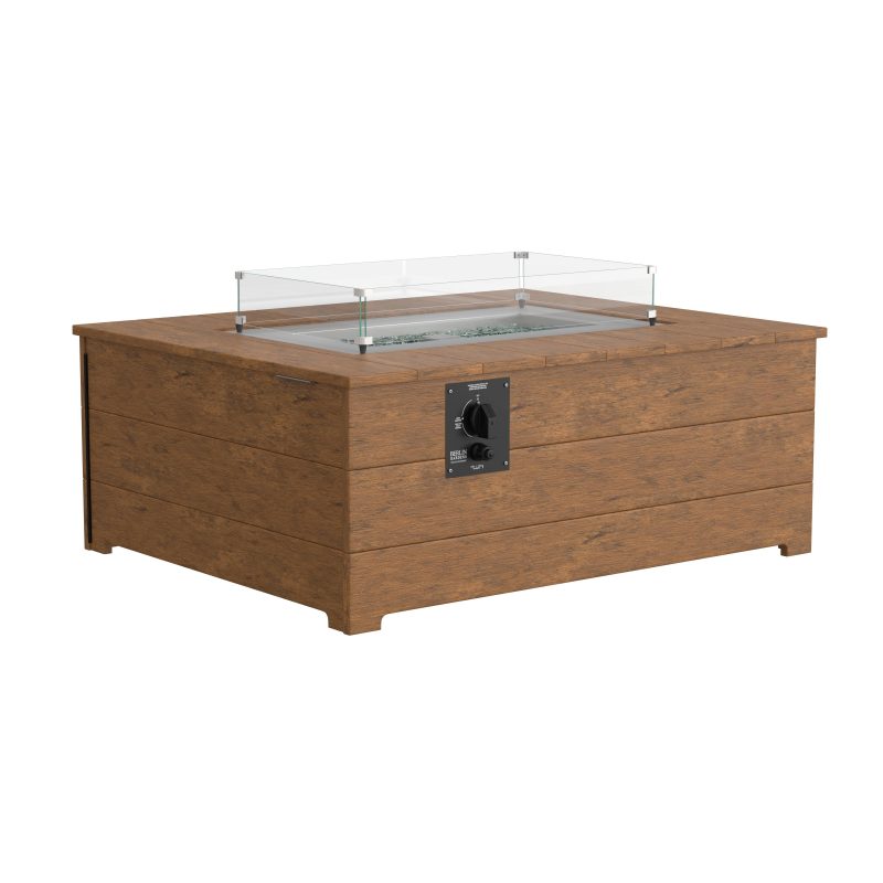 Calla 36x44 inch Rect Fire Pit