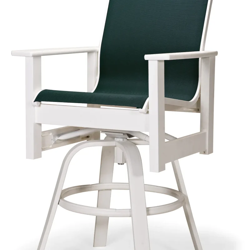 Leeward Sling - Balcony Height Swivel Arm Chair