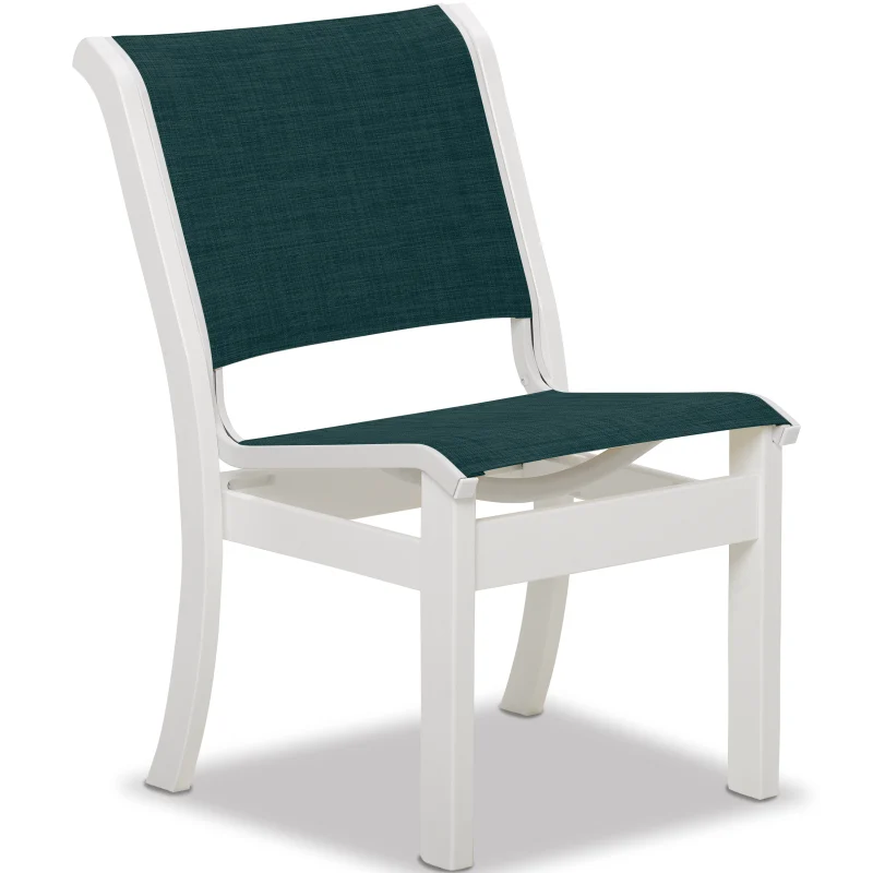Leeward Sling - Armless Stacking Side Chair